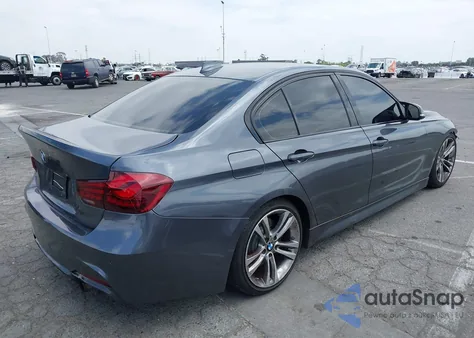 2015 BMW 335I из США, поврежденный, VIN WBA3A9G58FNS65919
